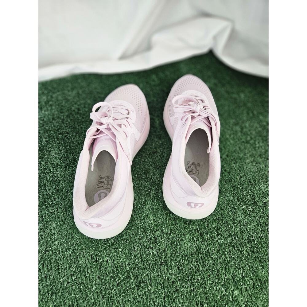 LULULEMON Chargefeel Low Workout Shoe 9 Meadowsweet Pink /Vapor / Pink Peony - Picture 9 of 11